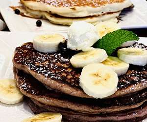 Blue Corn Pinion Pancakes