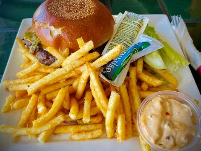 GRILLED TO ORDER BURGER